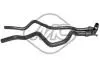 Патрубок радіатора Peugeot Partner 1.4 (02-) (09205) Metalcaucho