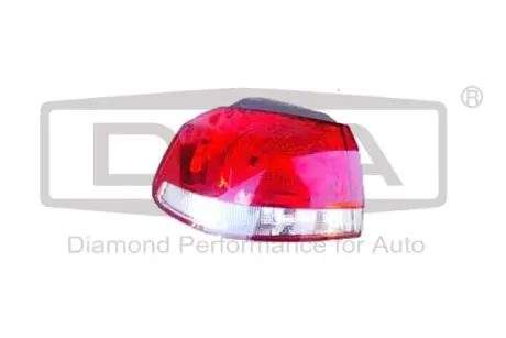 89450830202 Фонарь левый наружный VW Golf VI (5K1) (08-13) (89450830202) DPA DPA подбор по vin на Brocar