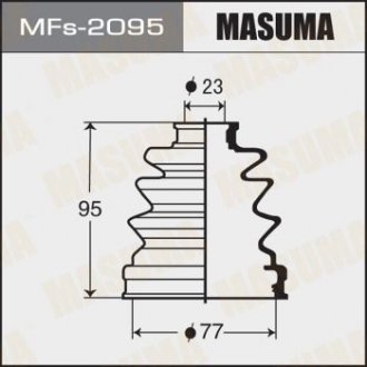 MFS2095 Пильовик ШРУСа зовнішній (силікон)) Mazda 3 (03-08) (MFS2095) MASUMA MASUMA підбір по vin на Brocar