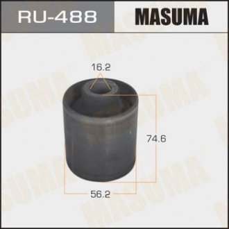 RU488 Сайлентблок задней цапфы Mitsubishi Pajero (00-) (RU488) MASUMA MASUMA підбір по vin на Brocar