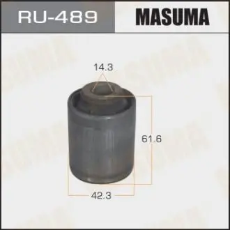 RU489 Сайлентблок задней цапфы Mitsubishi Pajero (00-) (RU489) MASUMA MASUMA подбор по vin на Brocar
