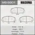 MS8901 Колодка гальмівна передня Honda Accord (09-12) (MS8901) MASUMA MASUMA підбір по vin на Brocar
