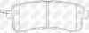 PN0554 Колодки тормозные задние Infiniti QX56, QX80 Nissan Patrol Y62 NiBK підбір по vin на Brocar