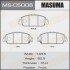 MSC5006 Колодка тормозная передняя Honda Accord (13-) (MSC5006) MASUMA MASUMA підбір по vin на Brocar