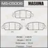 MSC5006 Колодка тормозная передняя Honda Accord (13-) (MSC5006) MASUMA MASUMA підбір по vin на Brocar