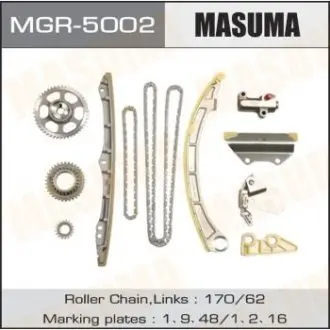 MGR5002 Ремкомплект ланцюга ГРМ Honda 2.0 (K20A, K20Z2) (MGR5002) MASUMA MASUMA підбір по vin на Brocar
