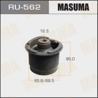 RU562 Сайлентблок задней балки Toyota Yaris (05-16) (RU562) MASUMA MASUMA подбор по vin на Brocar