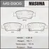 MS8906 Колодка гальмівна задня Honda CR-V (07-12) (MS8906) MASUMA MASUMA підбір по vin на Brocar