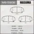 MS5908 Колодка гальмівна передня Mazda CX-5 (11-) (MS5908) MASUMA MASUMA підбір по vin на Brocar