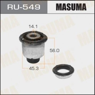 RU549 Сайлентблок задньої цапфи Honda CR-V (06-12) (RU549) MASUMA MASUMA підбір по vin на Brocar