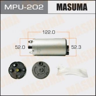 MPU202 Бензонасос электрический (+сеточка) Nissan (MPU202) MASUMA MASUMA підбір по vin на Brocar