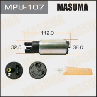MPU107 Бензонасос электрический (+сеточка) Toyota (MPU107) MASUMA MASUMA подбор по vin на Brocar