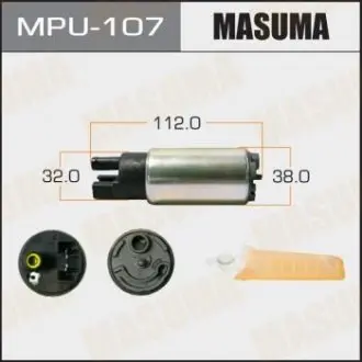 MPU107 Бензонасос електричний (+сітка)) Toyota (MPU107) MASUMA MASUMA підбір по vin на Brocar
