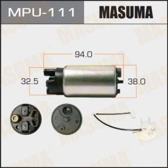 MPU111 Бензонасос електричний (+сітка)) Toyota (MPU111) MASUMA MASUMA підбір по vin на Brocar