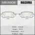 MS5909 Колодка гальмівна задня Mazda CX-5 (11-) (MS5909) MASUMA MASUMA підбір по vin на Brocar