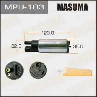 MPU103 Бензонасос електричний (+сітка)) Lexus (MPU103) MASUMA MASUMA підбір по vin на Brocar