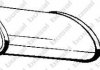 Глушитель задняя часть OPEL ASTRA F 91-96 (185-009) BOSAL