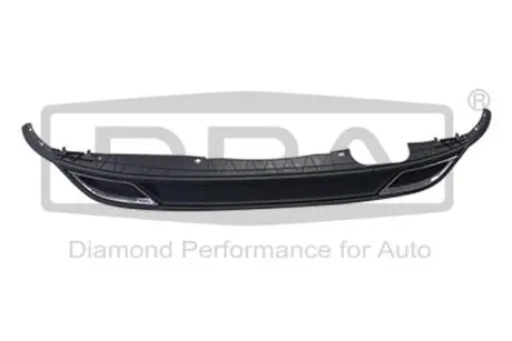 88071854002 Спойлер заднього бампера VW Polo (18-) (88071854002) DPA DPA підбір по vin на Brocar