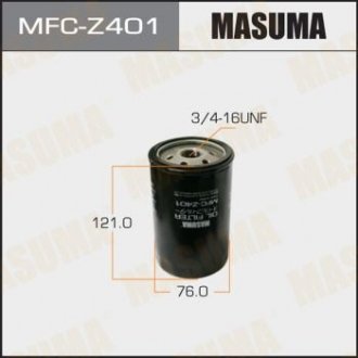 MFCZ401 Фильтр масляный Mazda CX-9 3.7 (10-12) (MFCZ401) MASUMA MASUMA підбір по vin на Brocar