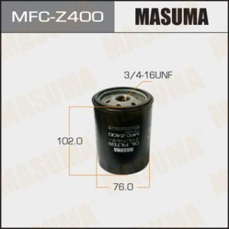 MFCZ400 Фільтр масляний Mazda CX-9 (08-10) (MFCZ400) MASUMA MASUMA підбір по vin на Brocar