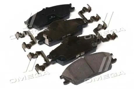 581011CA00 Колодка тормозная передняя (58101-1CA00) Mobis HYUNDAI / KIA подбор по vin на Brocar