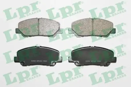 05P1636 Комплект гальмівних колодок, дискове гальмо LPR підбір по vin на Brocar