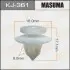 KJ361 Кліпса (кратно 50) (KJ-361) MASUMA MASUMA підбір по vin на Brocar