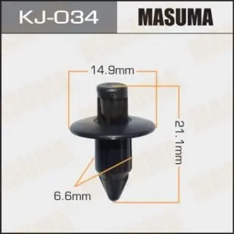 KJ034 Кліпса (кратно 50) (KJ-034) MASUMA MASUMA підбір по vin на Brocar