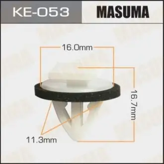 KE053 Кліпса (кратно 10) (KE053) Masuma MASUMA підбір по vin на Brocar