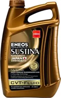 EU0109301N Масло трансмисс. ENEOS SUSTINA CVT-Fluid(для вариаторов с металлическим ремнем и Eneos подбор по vin на Brocar