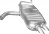 Глушитель (задняячасть) алюминизированная сталь VW Touran 1.9 TDi (04-) (30.148) 30148