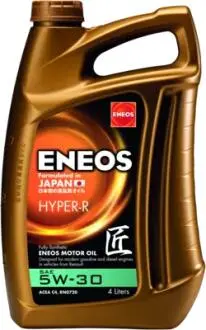 EU0032301N Масло ДВС 5W-30 ENEOS HYPER-R ACEA C4, Renault RN0720, 4л, синт. Eneos подбор по vin на Brocar