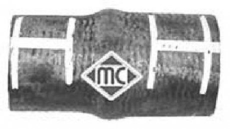 08950 Патрубок радіатора Peugeot 2.2HDI (08950) Metalcaucho METALCAUCHO підбір по vin на Brocar