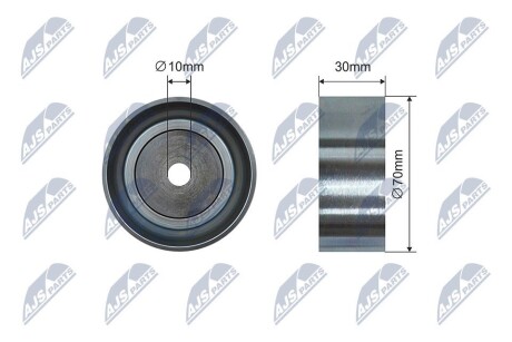 RNKPE012 Ролик ручейкового ременя NTY підбір по vin на Brocar