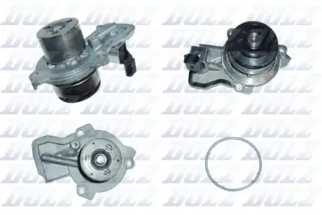 A254V Помпа воды Audi A1/Seat Ibiza/Skoda Fabia/Rapid/VW Polo 1.4TDI 14- (R/B 4PT) (7 лоп) DOLZ подбор по vin на Brocar