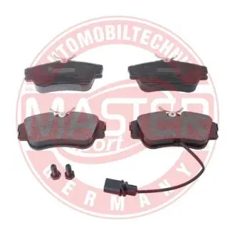 13046028382NSETMS Гальмівні колодки передні (19.2 mm) VW T4 09/90-(диск 15 " невентильований)(Luc.) MASTER SPORT підбір по vin на Brocar