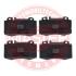 Тормозные колодки передние (17.7mm) Mercedes W203 C-class, W163 M-class,W220 S-c 13046049902N-SET-MS