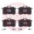 13046028192NSETMS Тормозные колодки задние (17.2mm) VWGolf/Vento1,8/2,0GTi;2,8VR6 8/92-;Peugeot405 MASTER SPORT підбір по vin на Brocar