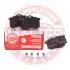 13046028192NSETMS Тормозные колодки задние (17.2mm) VWGolf/Vento1,8/2,0GTi;2,8VR6 8/92-;Peugeot405 MASTER SPORT підбір по vin на Brocar
