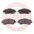 13046058132NSETMS Тормозные колодки передние (18.8mm) Toyota Avensis 1.6 16V, 1.8 16V, 2.0 16V 03- MASTER SPORT підбір по vin на Brocar
