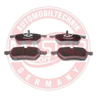13046070772KSETMS Гальмівні колодки передні (20.4mm) VW Passat 96-, A4 95- 1.9TDI,1.8 20V,2.8 30V MASTER SPORT підбір по vin на Brocar