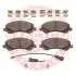 13046038332NSETMS Тормозные колодки передние (18.8mm) Ford Tranzit 2.2TDCi, 2.3 16V, 2.4 TDCi FWD MASTER SPORT підбір по vin на Brocar