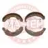 Гальмівні колодки задні 254x57 Citroen Jumper, Fiat Ducato, Peugeot Boxer 1/1. 4 т 03013703332-SET-MS