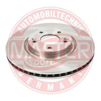 24012802581PCSMS Гальмівний диск передн. HYUNDAI I40, I40 CW, IX35, KIA CEE'D/OPTIMA,SOUL II 1.6 MASTER SPORT підбір по vin на Brocar
