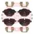 13046027602NSETMS Тормозные колодки задние BMW 5 (F10), 5 Touring (F11), X3 (F25), Z4 (E89) 09 - MASTER SPORT підбір по vin на Brocar