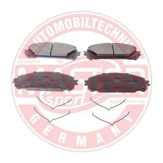 13046056342NSETMS Тормозные колодки дисковые перед. LEXUS NX,RX,TOYOTA HIGHLANDER, RAV 4 IV 2.0-3 MASTER SPORT подбор по vin на Brocar