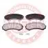 Тормозные колодки передние (16.4mm) Mitsubishi Pajero 2.5TD,3.2TDI 00- Grandis 13046058532N-SET-MS