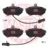Гальмівні колодки передні (19.4mm) Audi A4, VW Passat 1.6/1.8-20V/1.9TDI 97- 13046028372N-SET-MS