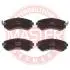 13046057172NSETMS Тормозные колодки передние (16.0mm) Nissan Almera 98- с АБС, Patrol задние 97- MASTER SPORT підбір по vin на Brocar