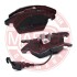 13046072262NSETMS Тормозные колодки передние (20.3mm) VW-Passat 1.6FSI,1.9-2.0TDI 05- Caddy 04- MASTER SPORT підбір по vin на Brocar